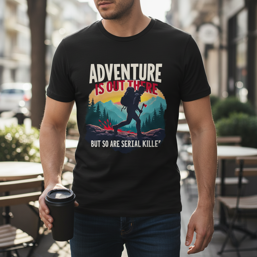 Adventure & Serial Killers T-Shirt_lifestyle