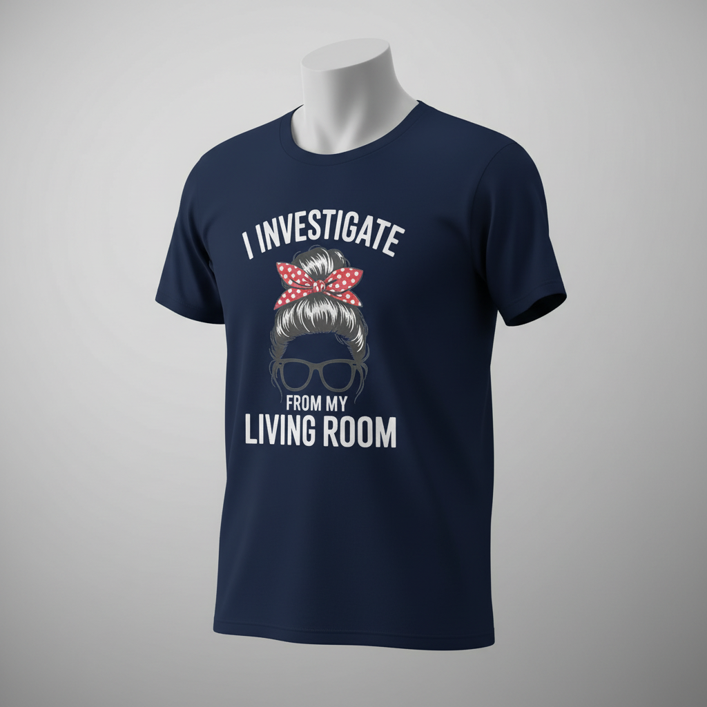 Living Room Investigator T-Shirt_space