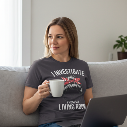 Living Room Investigator T-Shirt_use