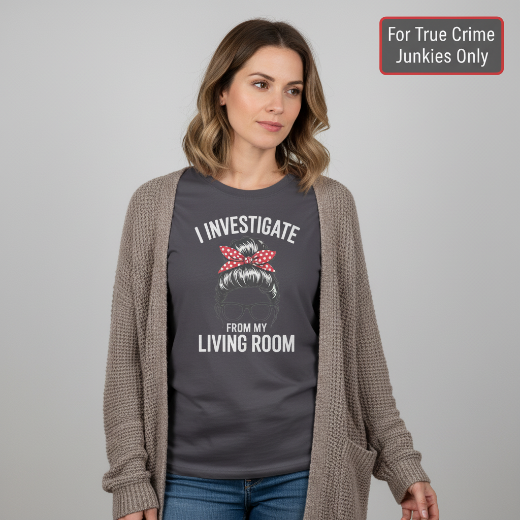 Living Room Investigator T-Shirt_hero
