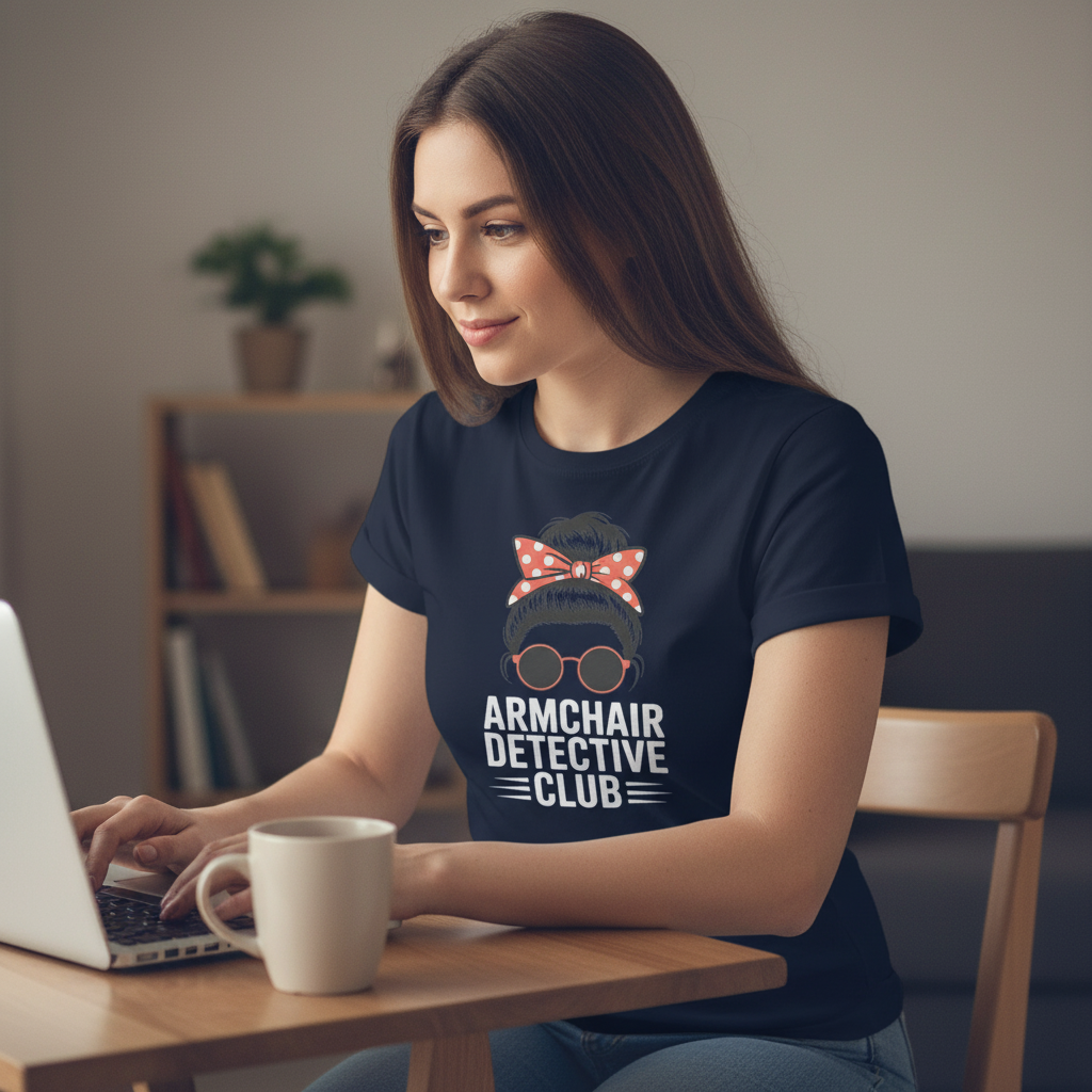 Armchair Detective Club T-Shirt_use