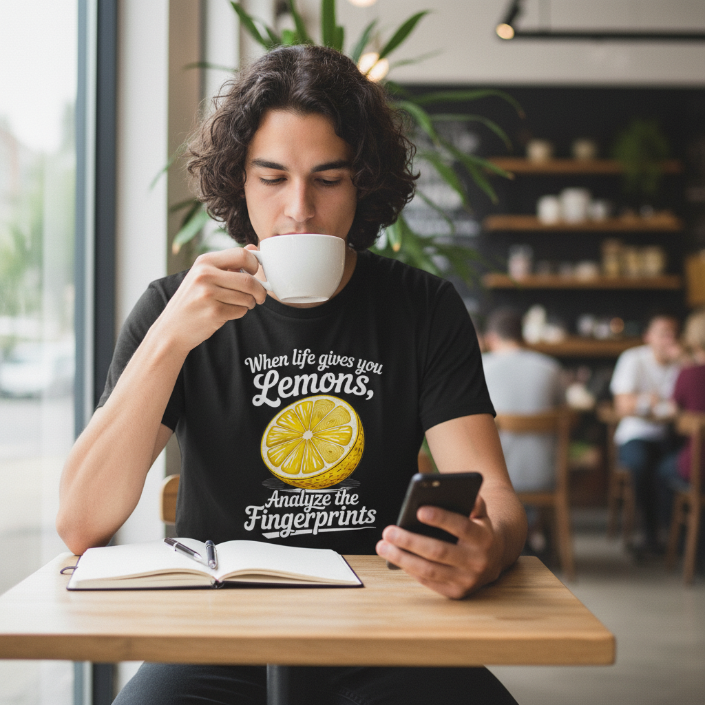 Analyze the Fingerprints T-Shirt_use