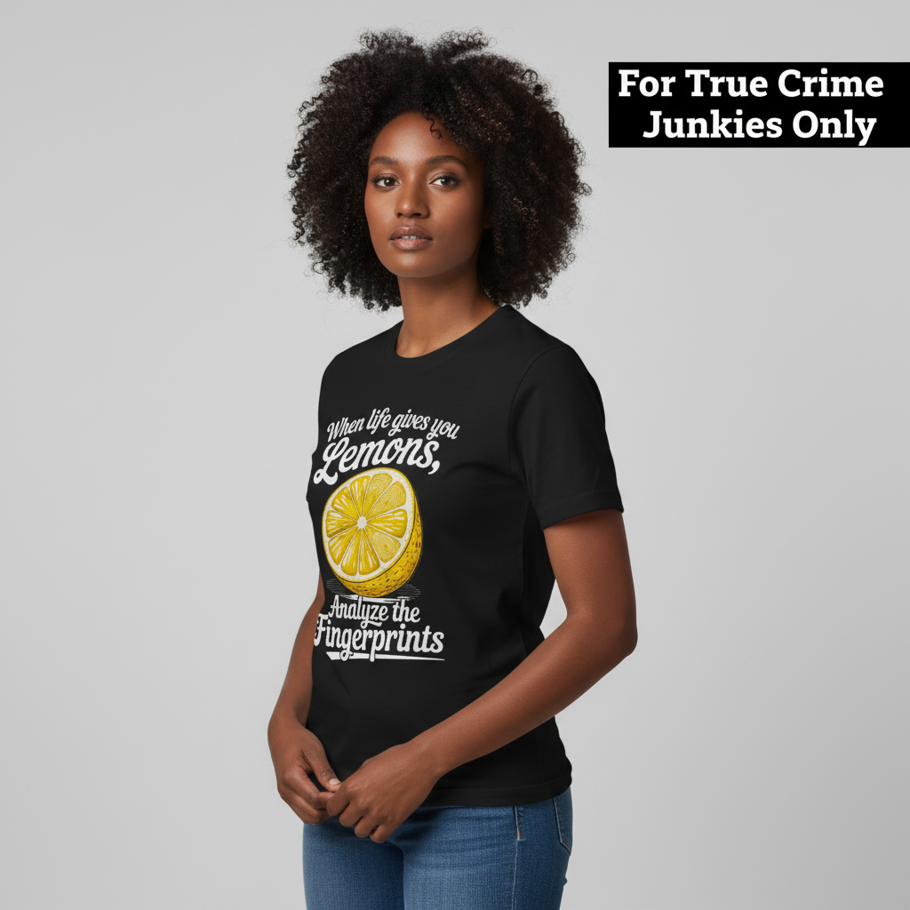 Analyze the Fingerprints T-Shirt_hero