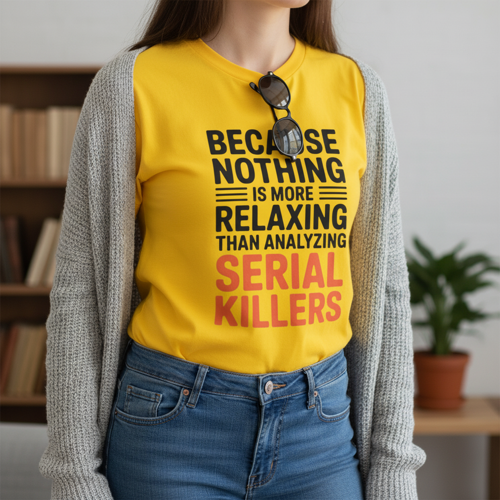 Analyzing Serial Killers T-Shirt_pairing