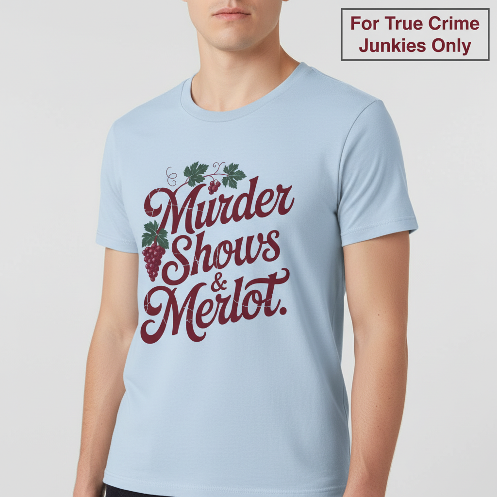 Murder Shows & Merlot T-Shirt_hero