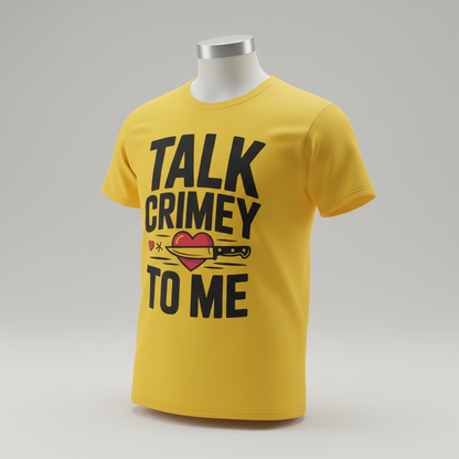 Talk Crimey To Me T-Shirt_space