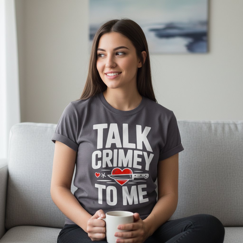 Talk Crimey To Me T-Shirt_use