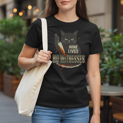 Nine Lives No Witnesses T-Shirt_lifestyle