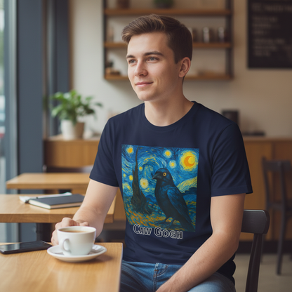 Caw Gogh T-Shirt_use
