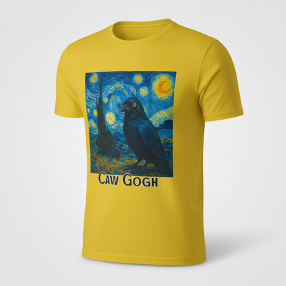Caw Gogh T-Shirt_space