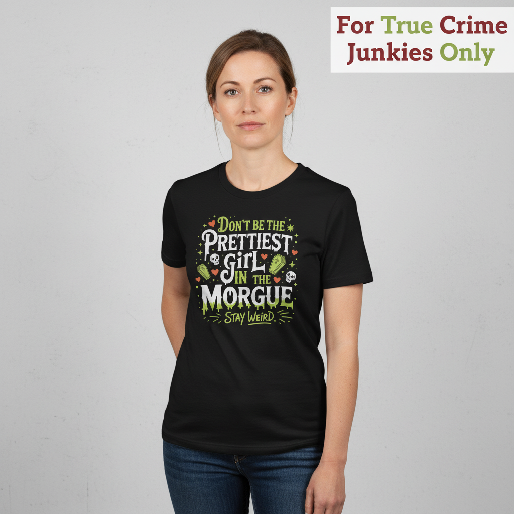 Prettiest Girl in the Morgue T-Shirt_hero