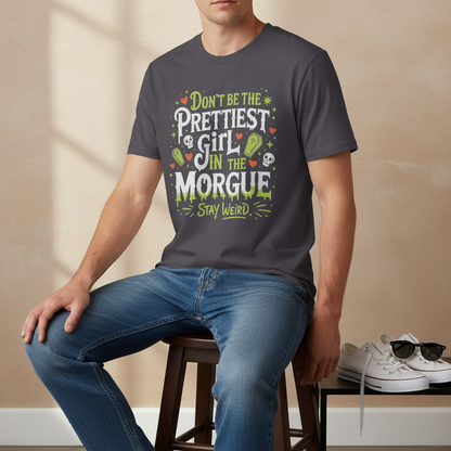 Prettiest Girl in the Morgue T-Shirt_pairing