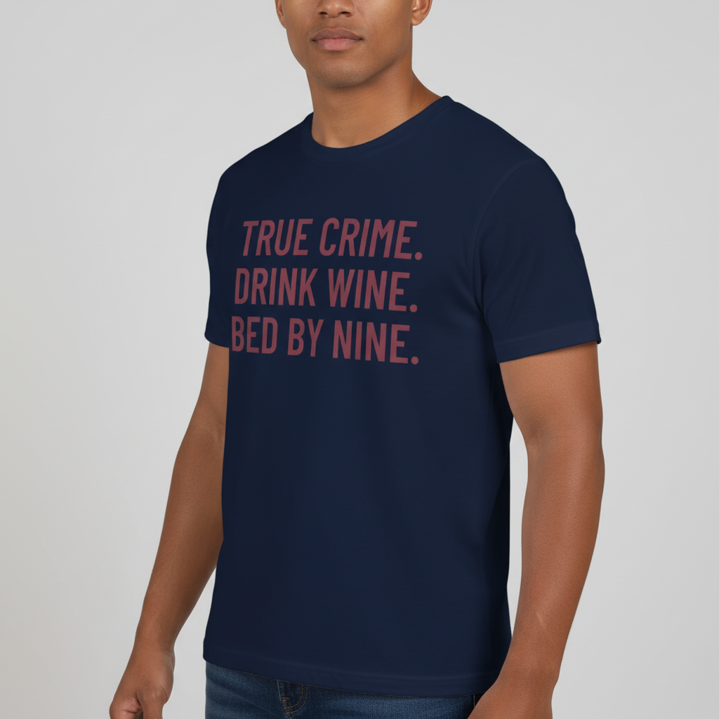 True Crime & Wine T-Shirt_benefit