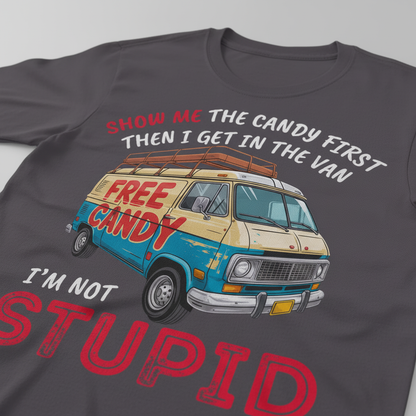 Show Me Stupid T-Shirt_closeup