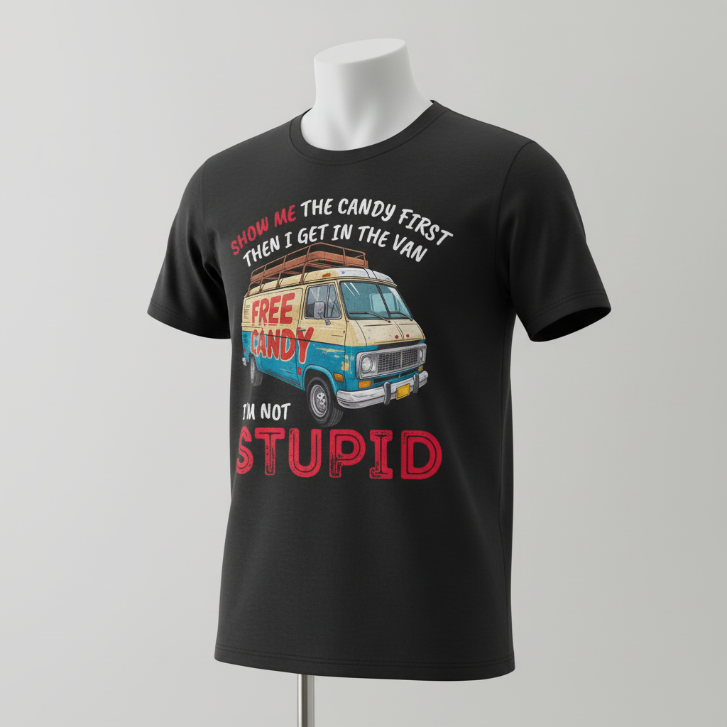 Show Me Stupid T-Shirt_space