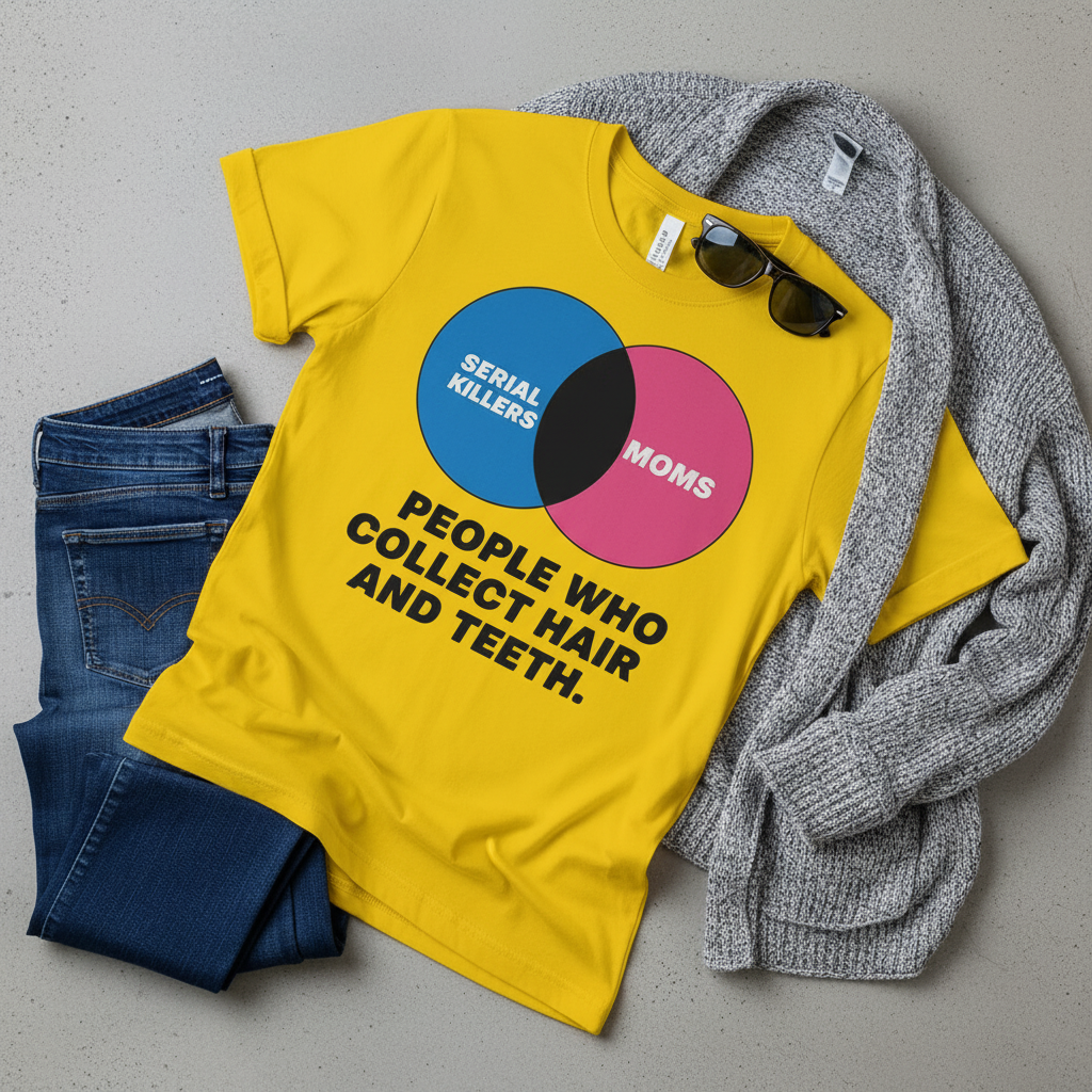 Serial Killers vs Moms T-Shirt_pairing