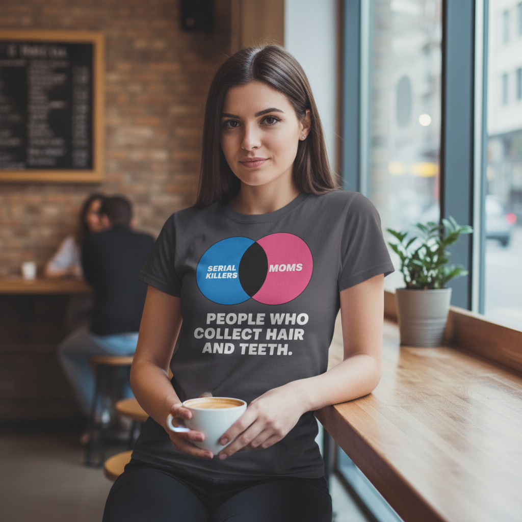 Serial Killers vs Moms T-Shirt_use