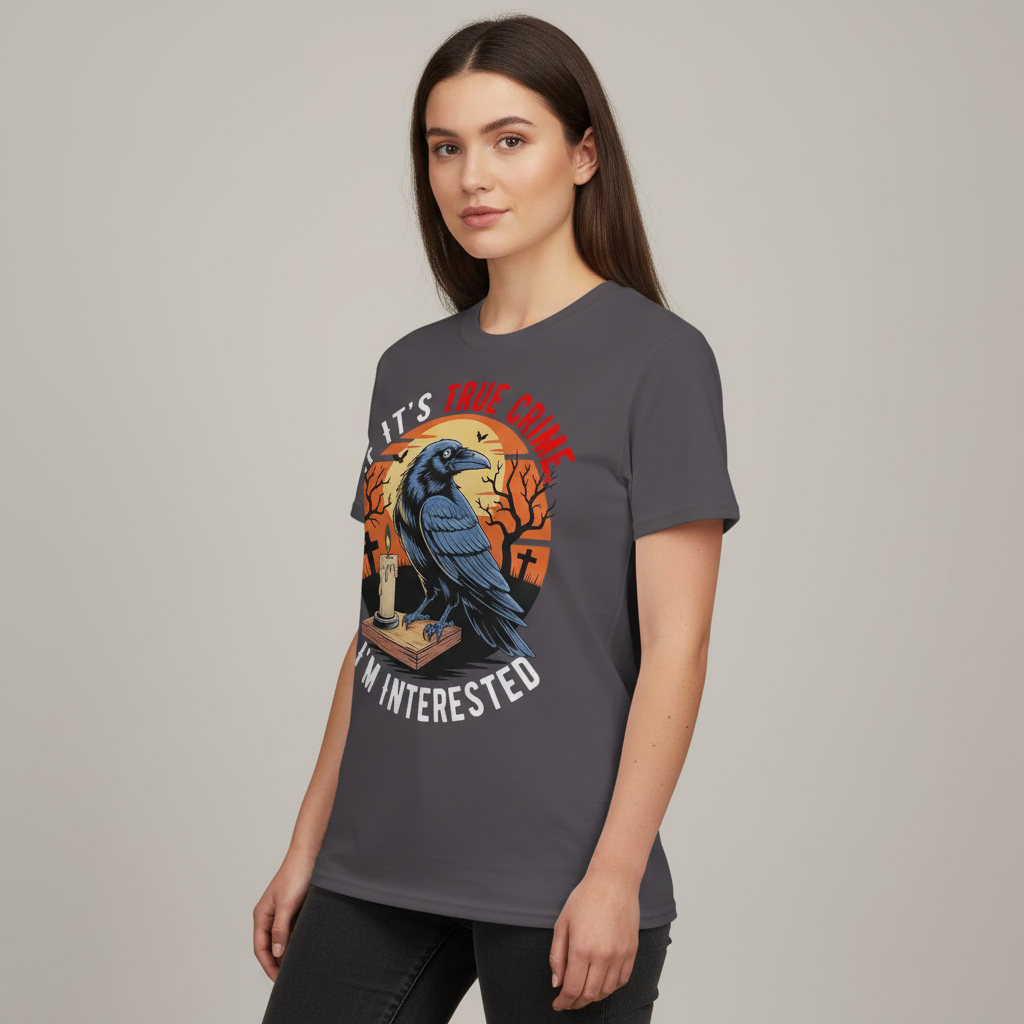 True Crime Raven T-Shirt_benefit