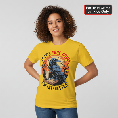 True Crime Raven T-Shirt_hero