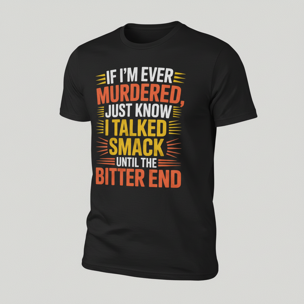 Talked Smack T-Shirt_space