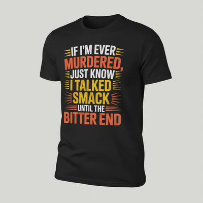 Talked Smack T-Shirt_space