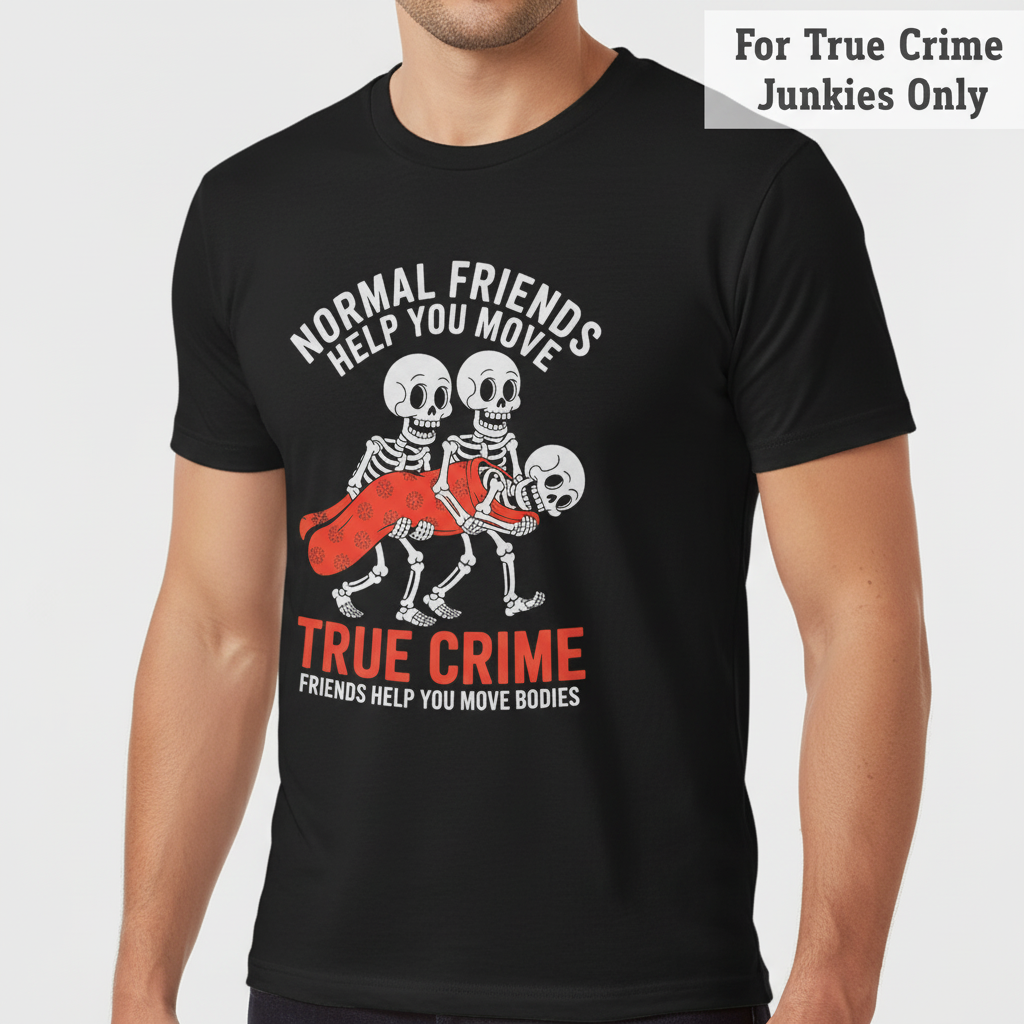True Crime Skeleton Crew T-Shirt_hero