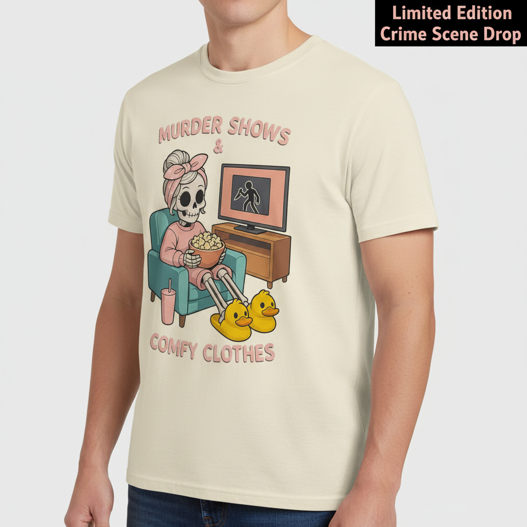 Murder Shows & Comfy Clothes T-Shirt_hero
