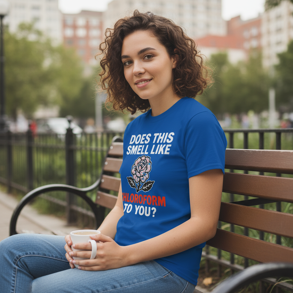 Chloroform Rose T-Shirt_lifestyle