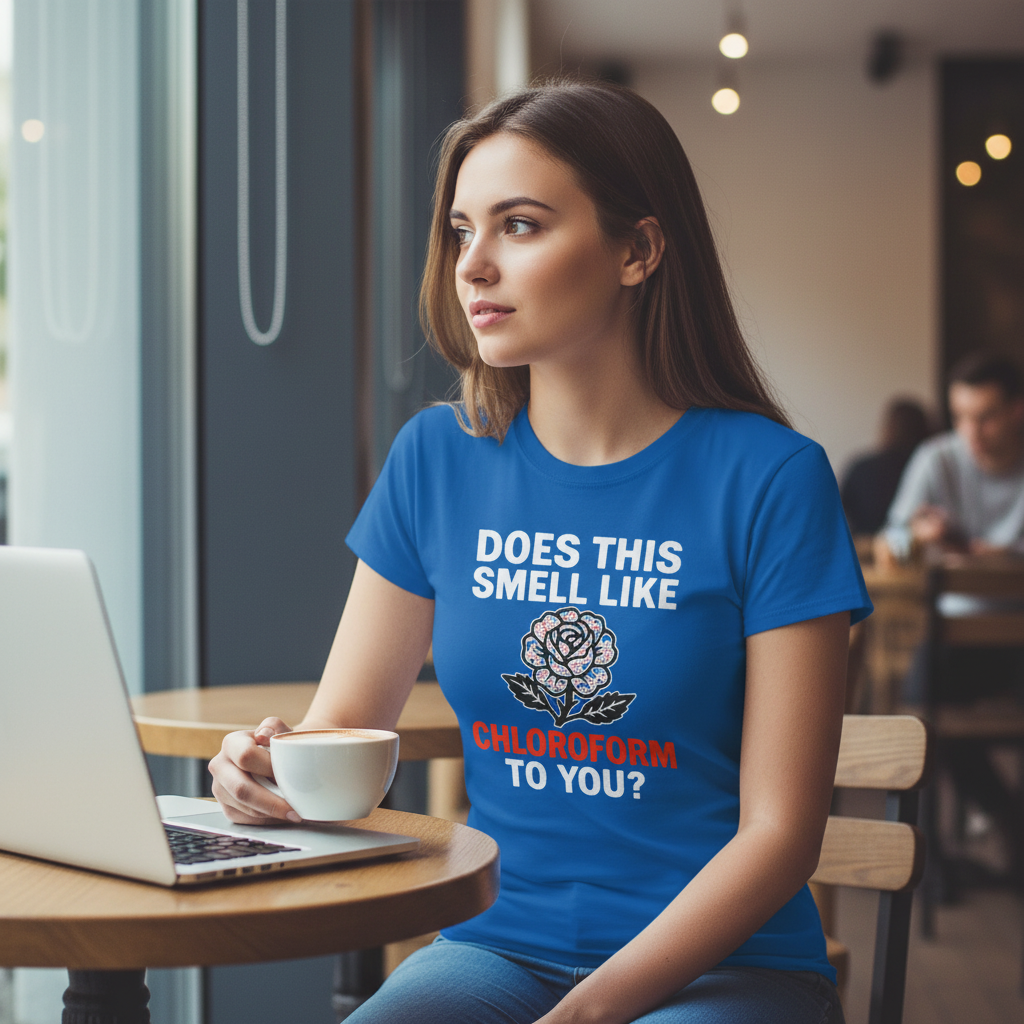 Chloroform Rose T-Shirt_use