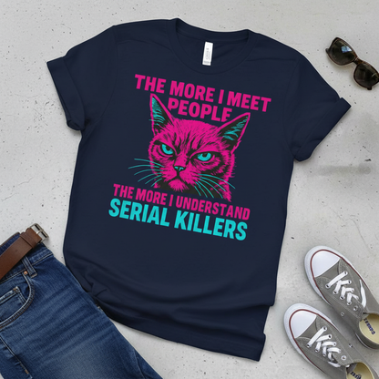 Serial Killer Cat T-Shirt_pairing