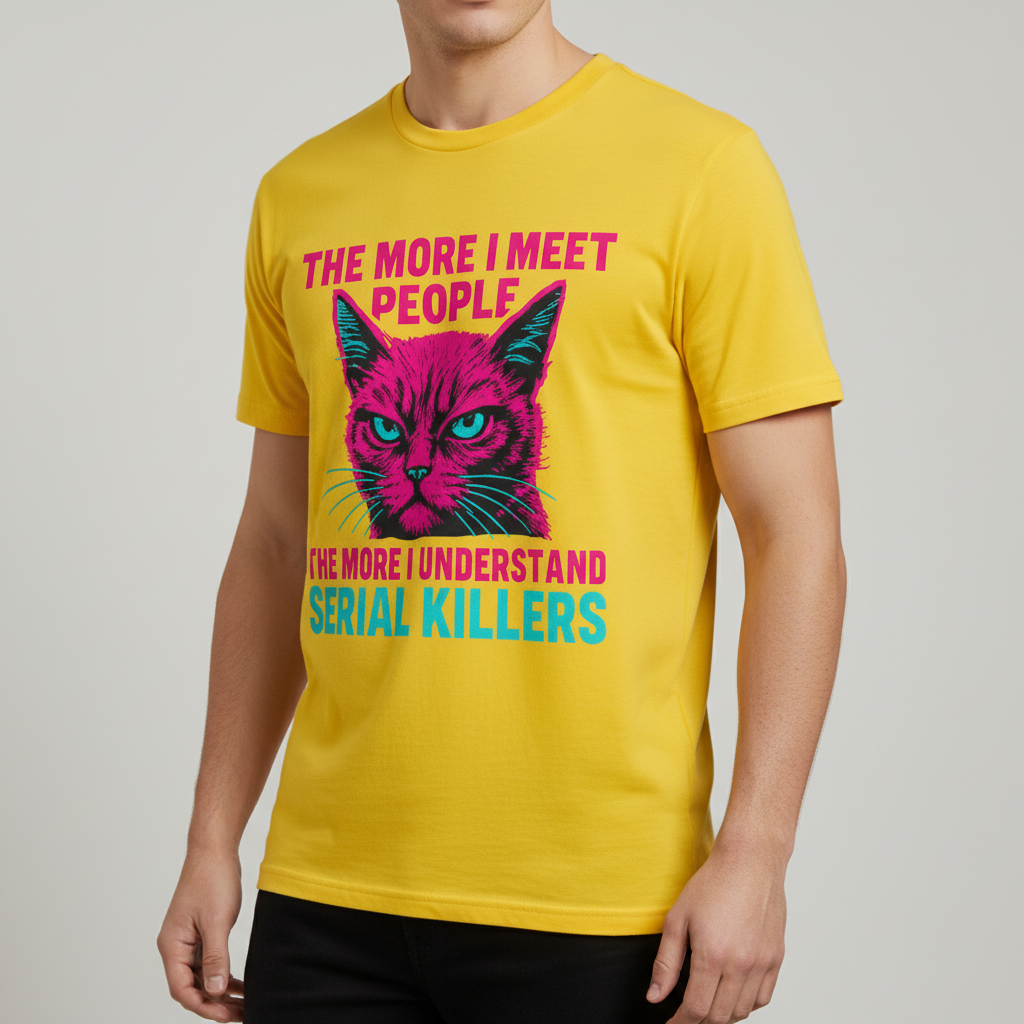 Serial Killer Cat T-Shirt_benefit