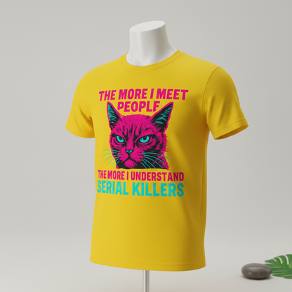 Serial Killer Cat T-Shirt_space