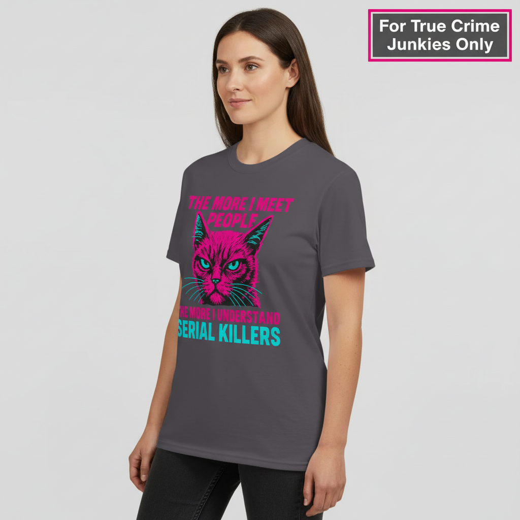 Serial Killer Cat T-Shirt_hero