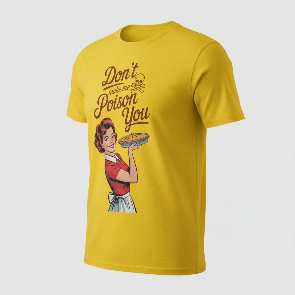 Don't Make Me Poison You T-Shirt_space