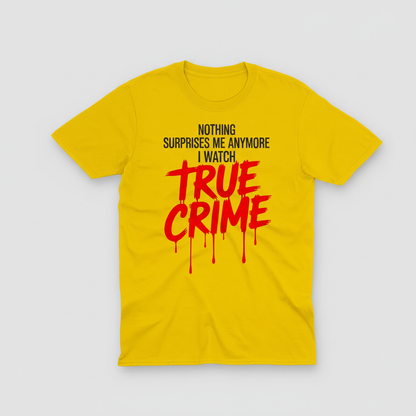 True Crime Fanatic T-Shirt_space