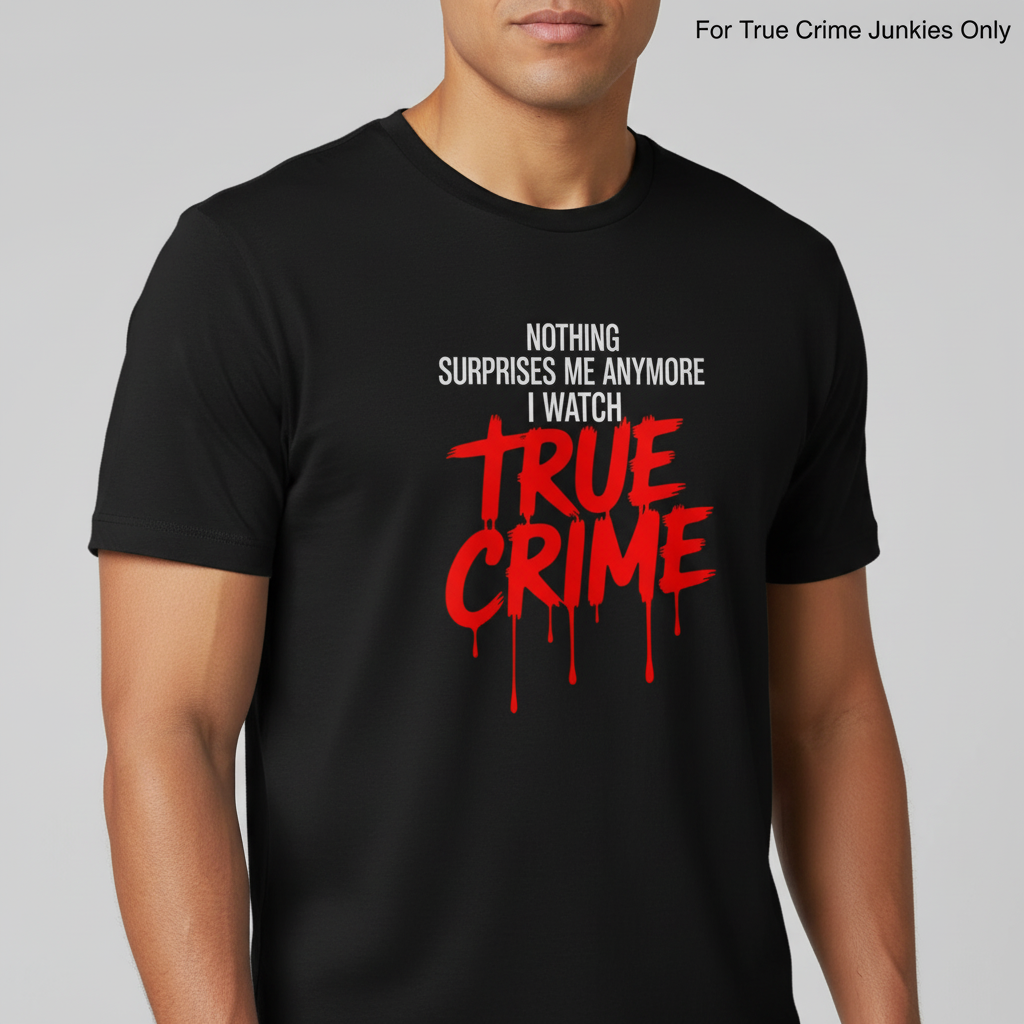 True Crime Fanatic T-Shirt_hero