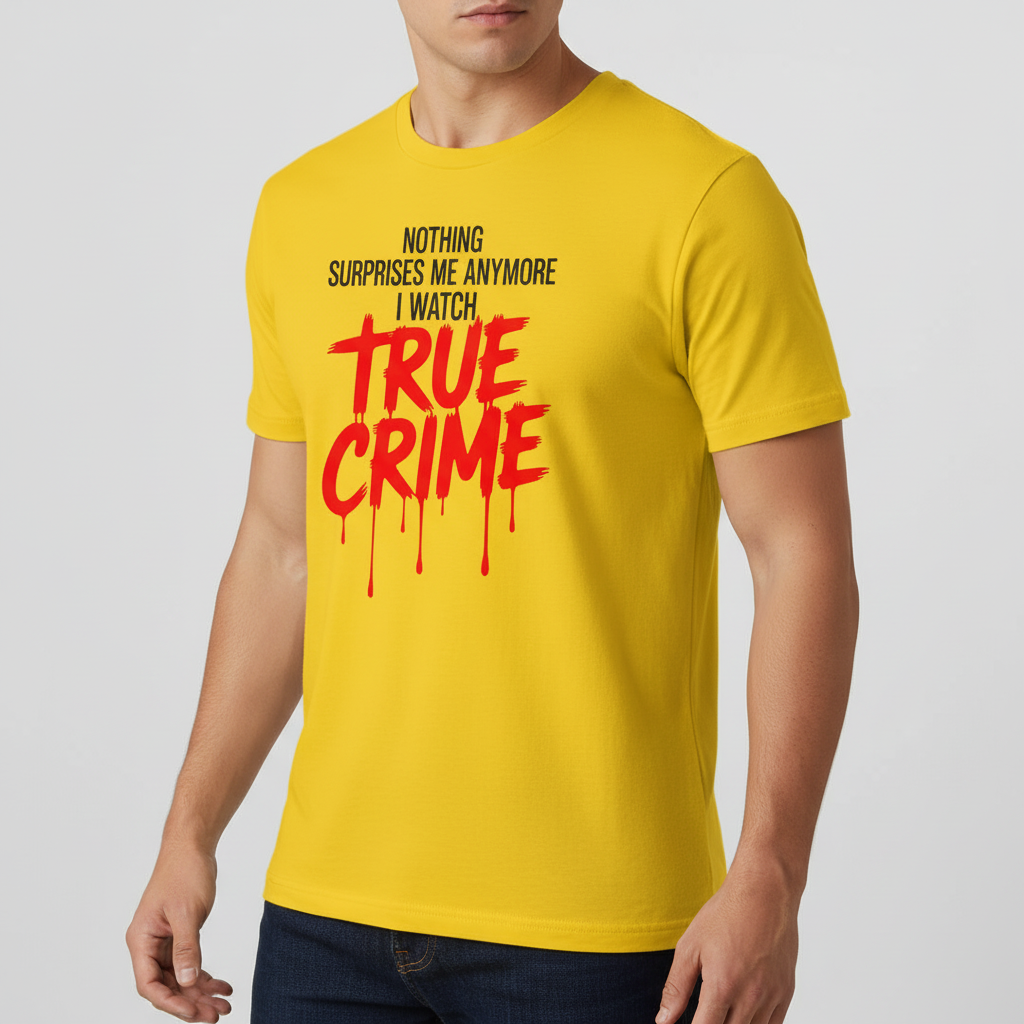 True Crime Fanatic T-Shirt_benefit