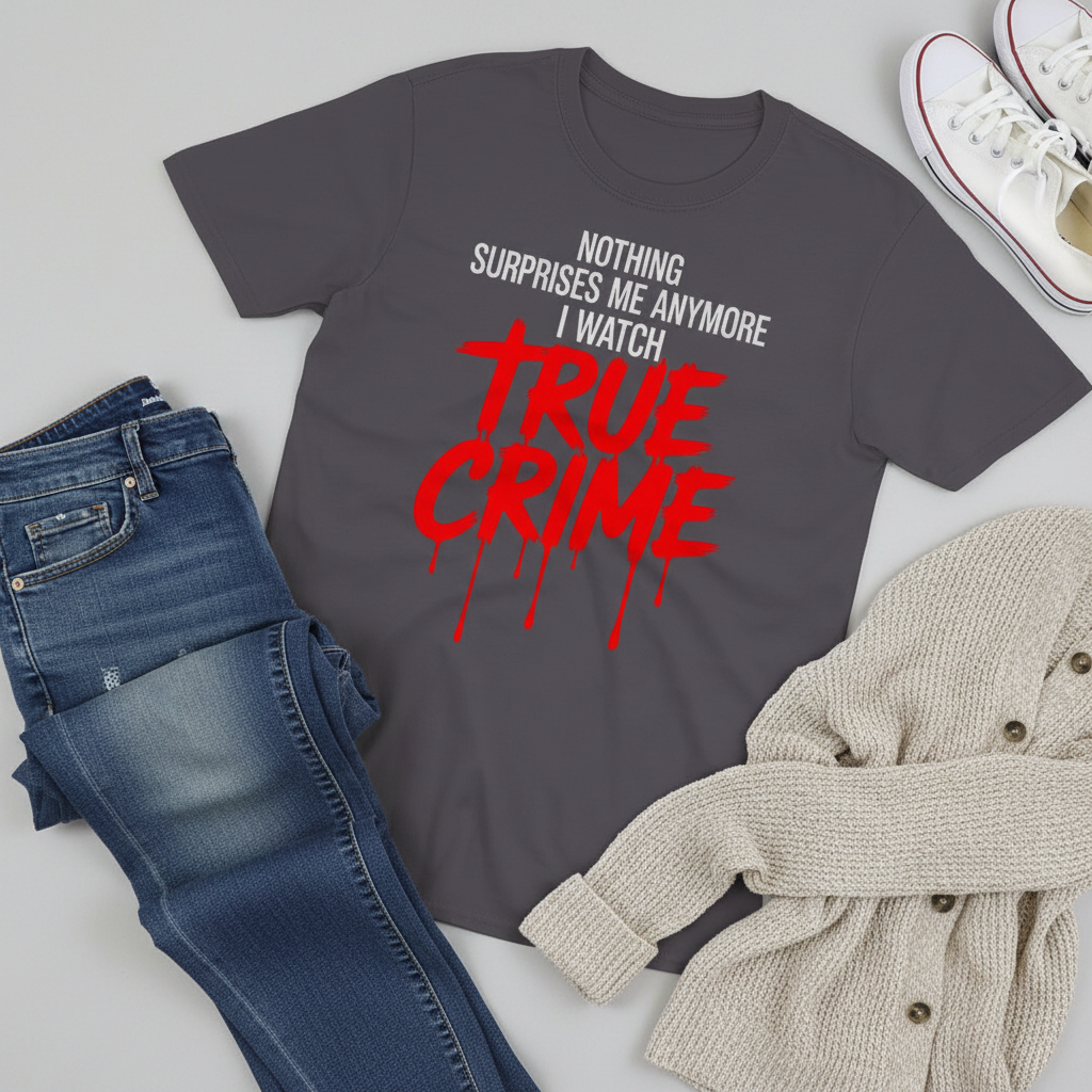 True Crime Fanatic T-Shirt_pairing