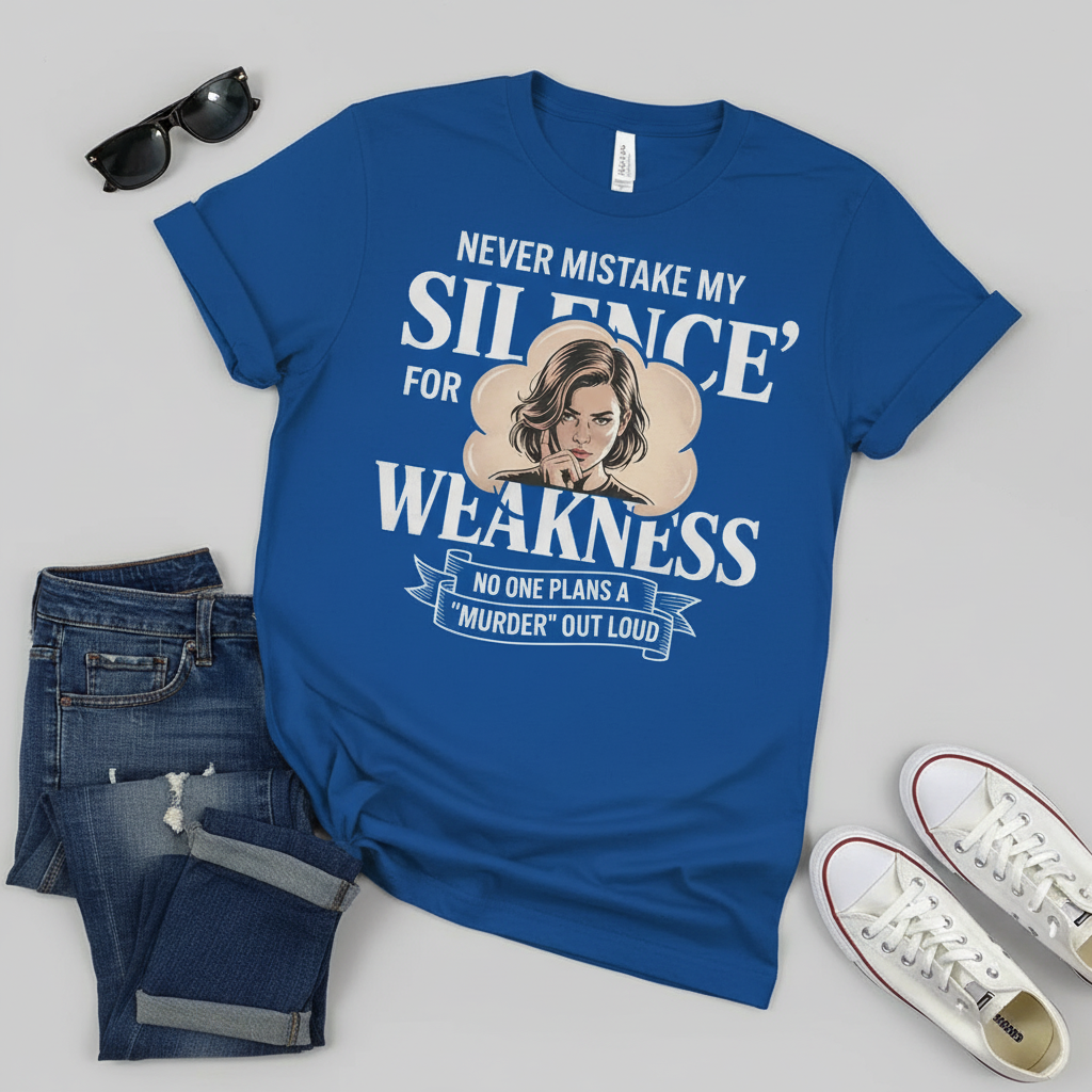 Silence Is Power T-Shirt_pairing