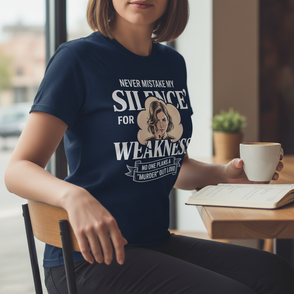 Silence Is Power T-Shirt_use