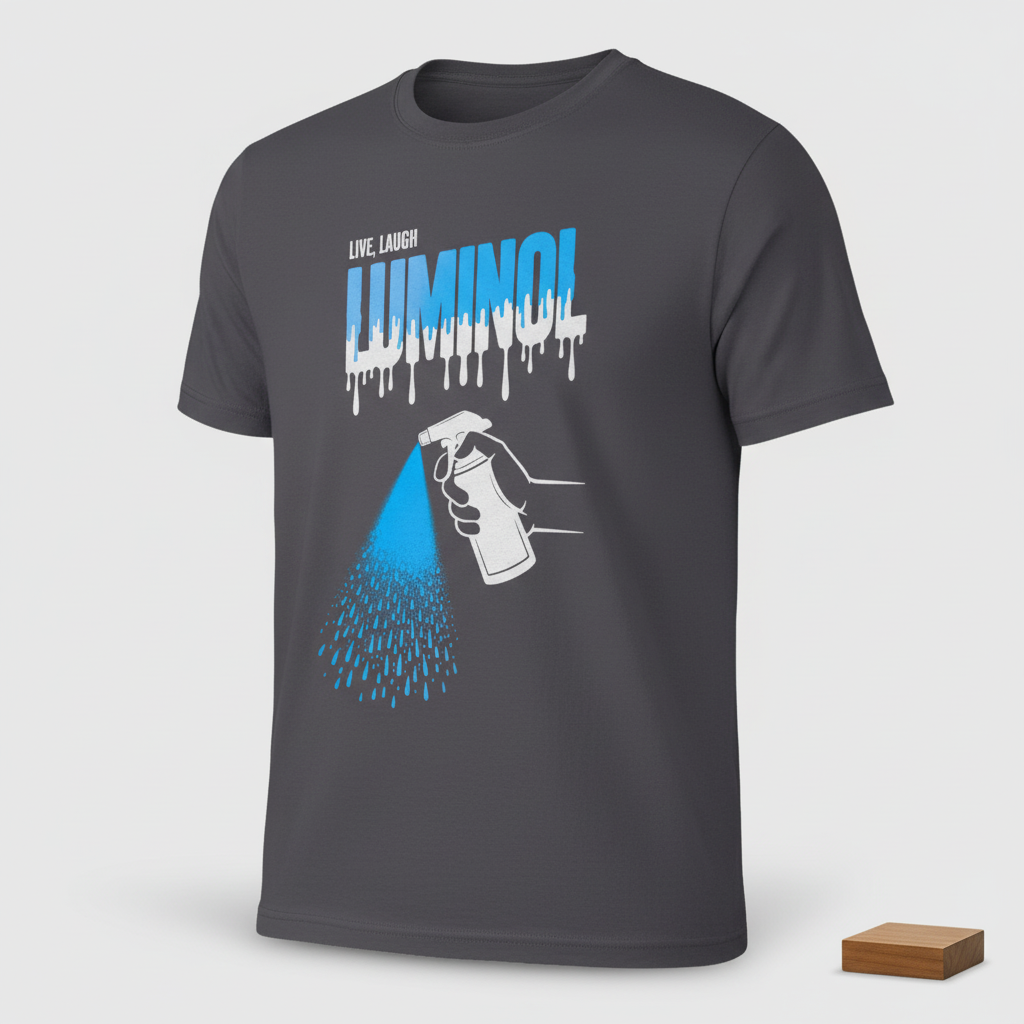 Let’s Glow Luminol T-Shirt_space