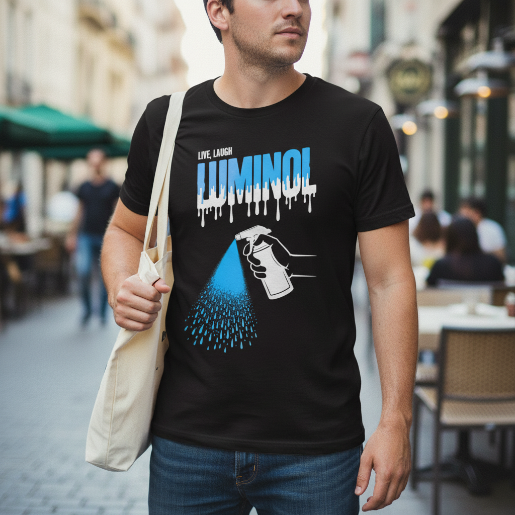 Let’s Glow Luminol T-Shirt_lifestyle