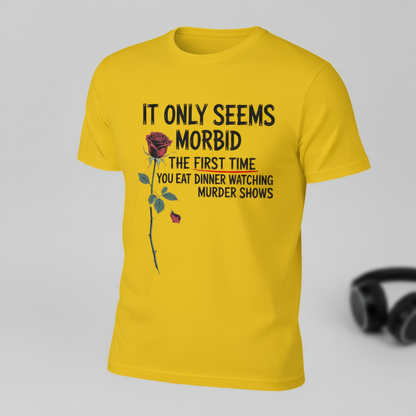 Murder Show Dinner T-Shirt_space