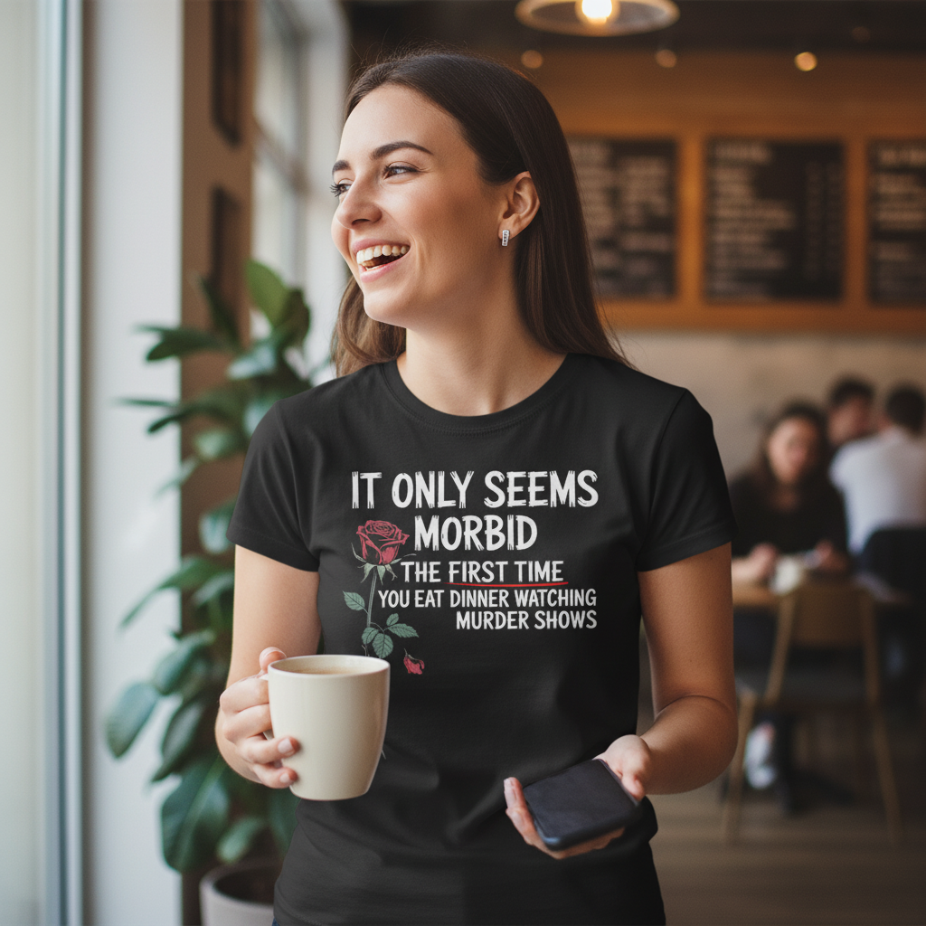 Murder Show Dinner T-Shirt_use