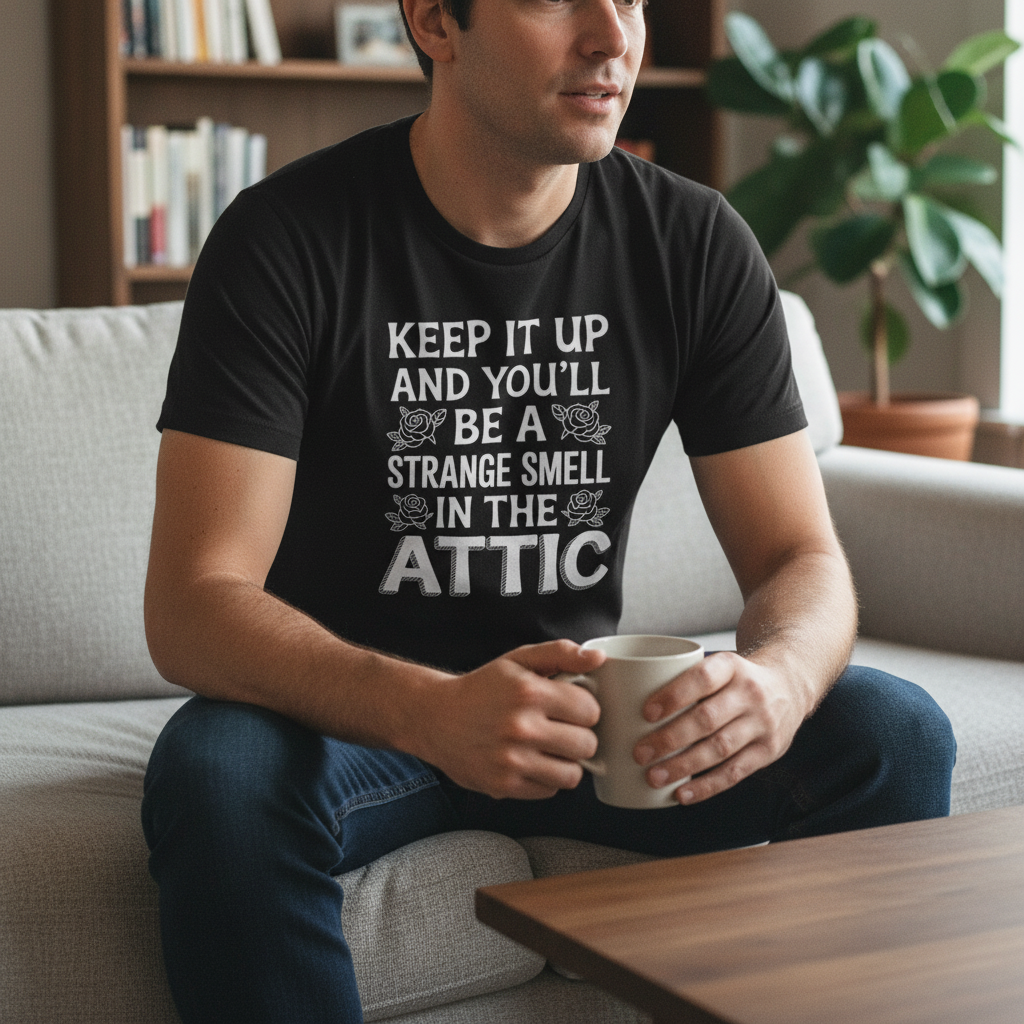 Strange Smell in the Attic T-Shirt_use