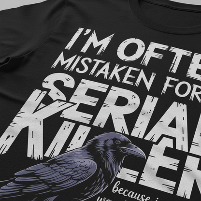 Serial Killer Vibes T-Shirt_closeup
