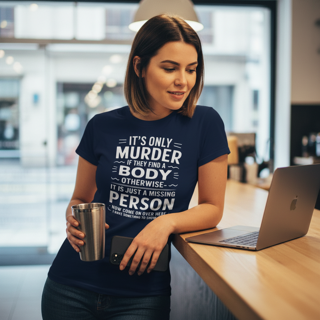 No Body No Crime T-Shirt_use