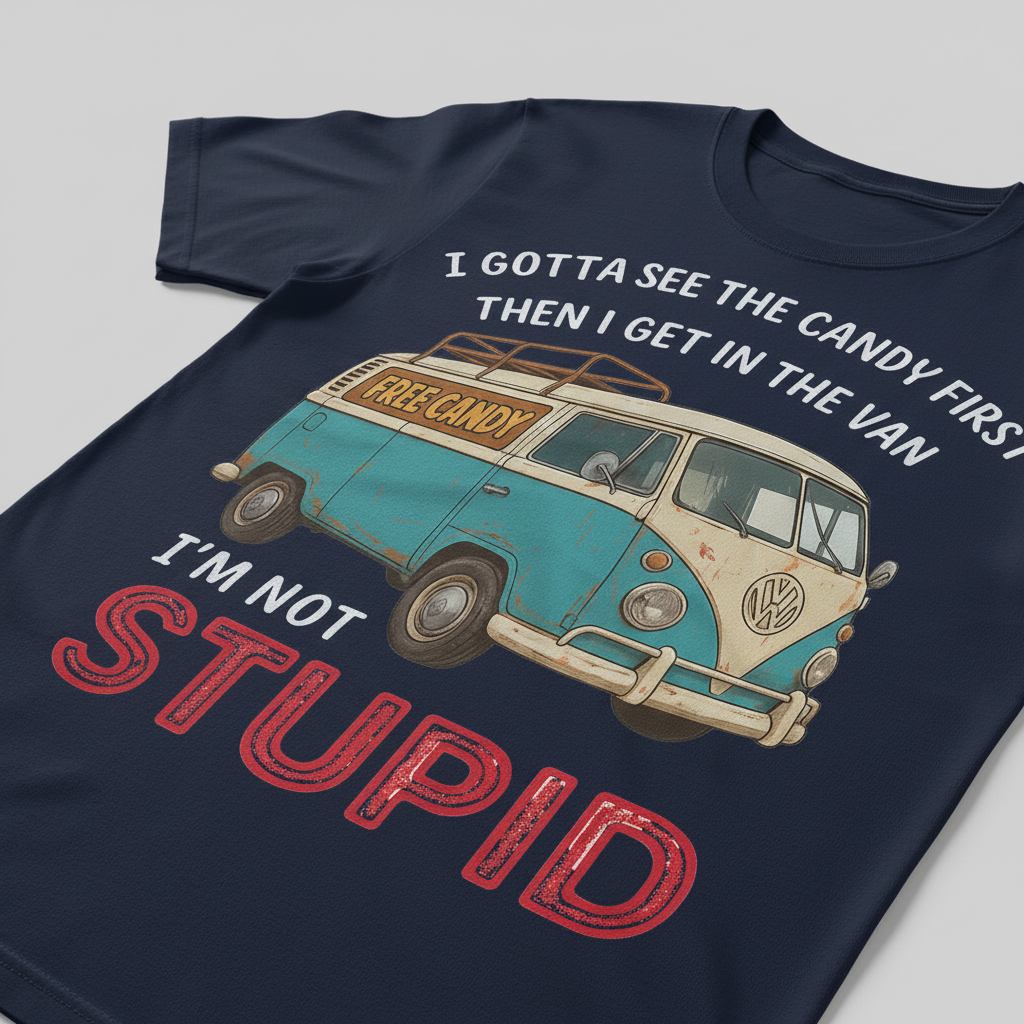 Free Candy Logic T-Shirt_closeup