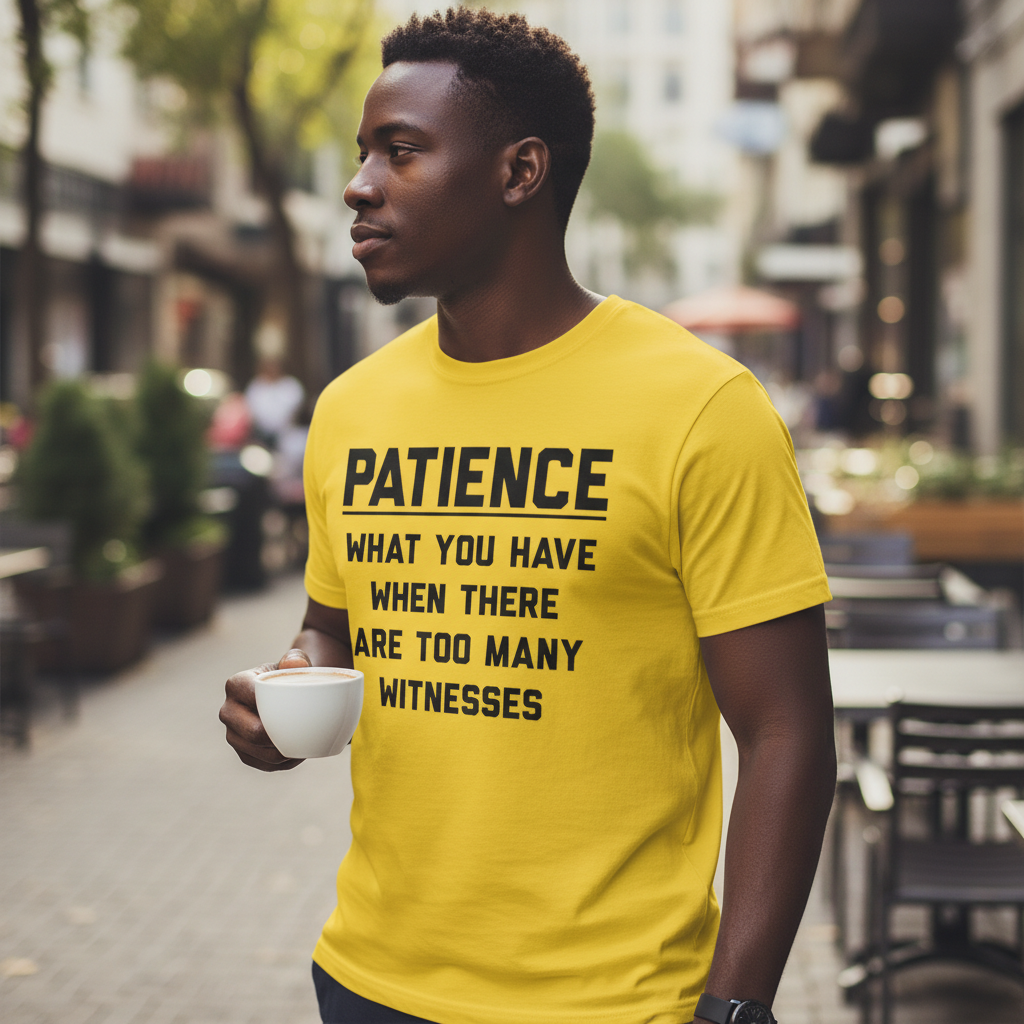 Too Many Witnesses T-Shirt_lifestyle