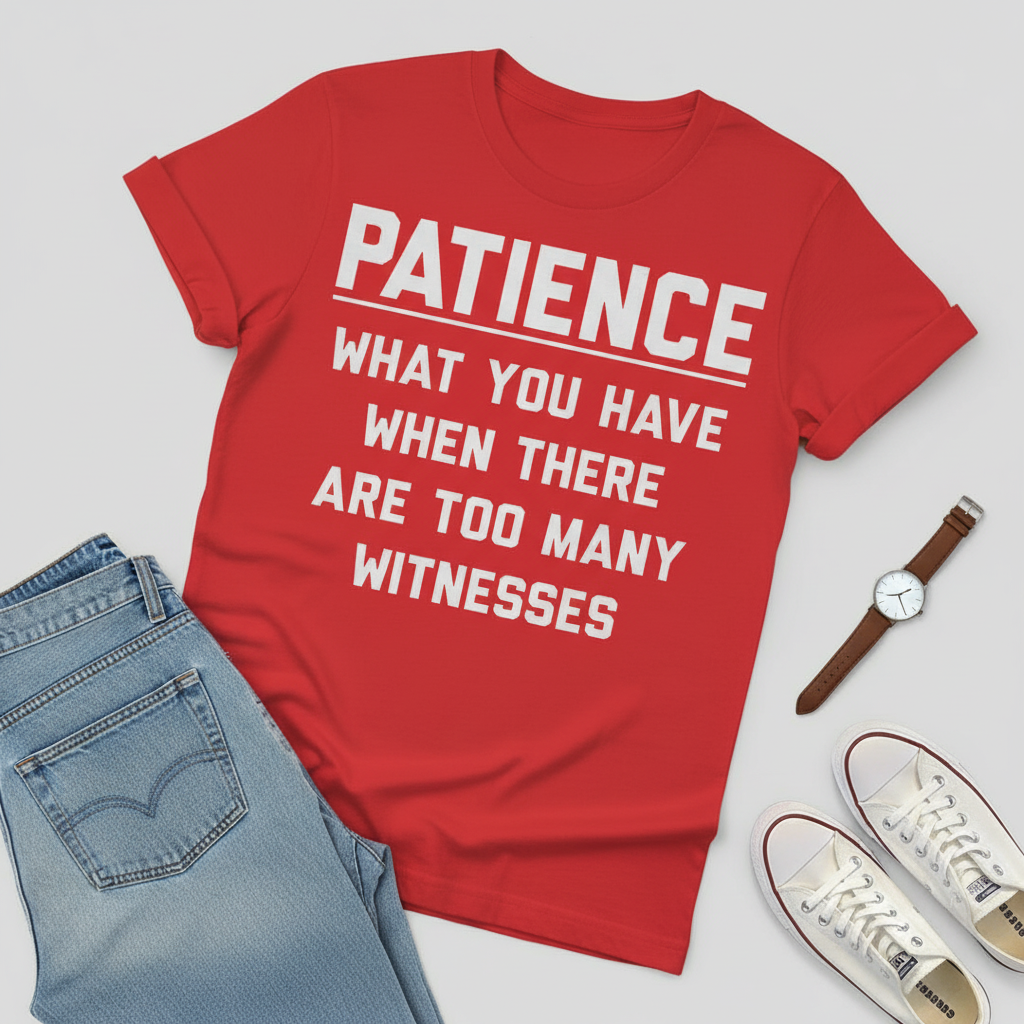 Too Many Witnesses T-Shirt_pairing